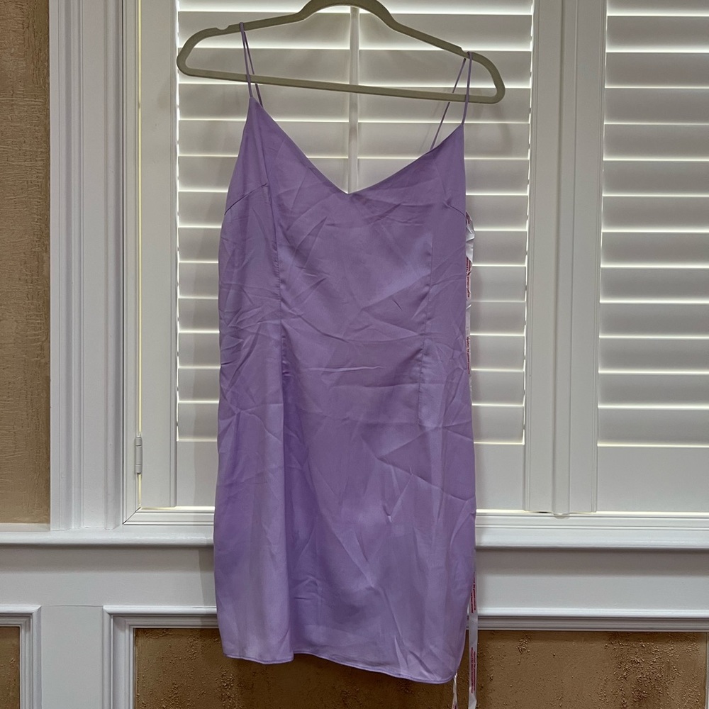 Missguided V Neck Cami Slip Dress